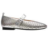 Clarks Aristella Sun Womens Cream Leather, 3.5