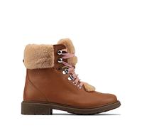 Clarks Astrol Hiker K Schneestiefel, Tan Leder, 38 EU