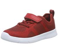 Clarks Ath Flux T, Jungen Sneaker, Braun (Burgundy Burgundy), 20 EU (4 UK)