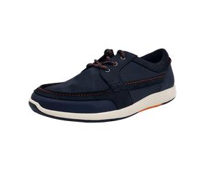 Clarks ATL SAIL WEST-Schnürer für Herren, blau, Größe 42 ½ EU / 8,5 UK
