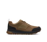 Sneaker CLARKS "Clarks Sneaker Nubukleder", Herren, Gr. 42, dunkelbeige, Nubukleder, Schuhe Sneaker (79250928-42) dunkelbeige