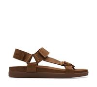 Clarks Atticus LTLace Mens Dark Tan Lea, 10