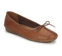 Clarks Damen Freckle Ice Ballerinas, Braun, 35.5 EU