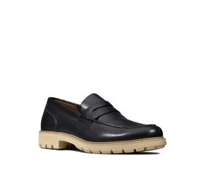 Clarks Batcombe Edge Herren schwarze Schuhe EU 42 / UK 8