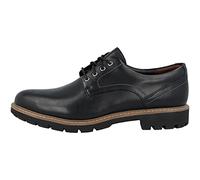 Clarks Batcombe Hall Black Leather 38