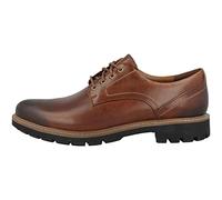 Clarks Batcombe Hall Mens Dark Tan Lea, 13