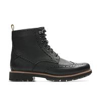 Clarks Herren Chelsea Boots, Leder, Schwarz, 43 EU