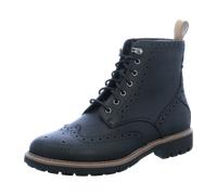 Clarks Batcombe Lord Stiefel schwarz Full Brogue 26134857 - Größe 42,5