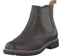 Clarks Herren Batcombe Top Chelsea Boots, Grau Taupe Leather, 41 EU