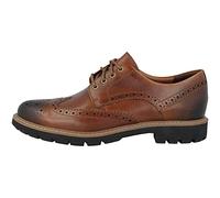 Clarks Batcombe Wing Mens Black Leather, 6.5