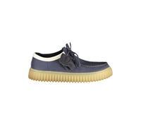 Clarks Blaue Stoff Herren Schuh EU40