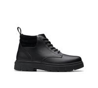 Clarks LorcamTrail Y Mode-Stiefel, Black Leather, 39 EU