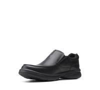 Clarks Herren Bradley Free Slipper, Blk Tumbled Lea, 47 EU