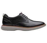 Clarks Brantin Plain Mens Dark Tan Lea, 9