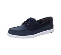 Clarks BRATTON BOAT für Damen, blau, Größe 43 EU / 9 UK