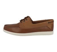 Clarks Shoes Bratton Boat Bootsschuhe (Herstellerartikelnummer: 26181273-DarkTanLea-6.5)