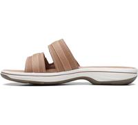 Clarks - Breeze Piper H Damen-Schuhe, Farbe: Warmbeige, Größe: 40, Warm Beige, 37.5 EU