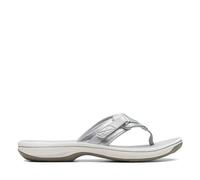 Clarks Brinkley Sea Silver Synthetic - Silver Synthetic - 6 UK - Standard