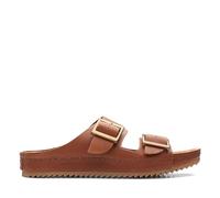 Clarks Brookleigh Sun Womens Sandals 36.5 EU Dunkel Hellbraun