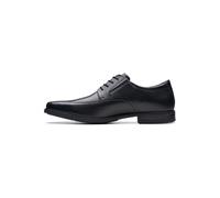 Clarks Businessschuhe Leder Schwarz - 44,5