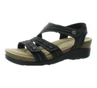 Clarks Calenne Clara Damen-Sandale, Schwarz Kombi, Größe 40 EU, Schwarz Kombi, 41 EU