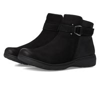 Clarks Carleigh Drift Stiefelette für Damen, Schwarz Kombi, 4 UK Wide