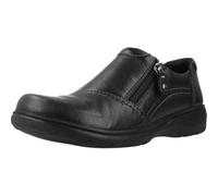 Clarks Carleigh Ray Oxford für Damen, schwarzes Leder, Größe 38