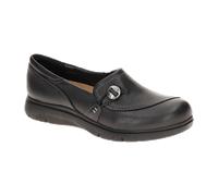 Clarks Certina Ease Schuhe Slipper schwarz für Damen, schwarz, Größe 41 EU / 7 UK