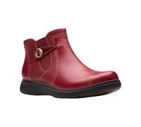 Clarks Originals Boot Certina Joy Kolorit Rot Leder Größe 39 EU