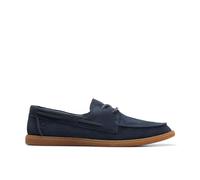 Clarks Clarkbay Go Herren, Marineblau (Veloursleder), 42.5 EU
