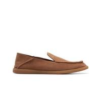 Clarks Clarkbay Step, Flacher Slipper, Cola Suede,