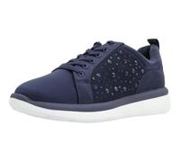 Clarks CloudSteppers Damen-Turnschuhe Ezera Ave mit Schmuckverzierung, Dunkles Marineblau, 37 EU