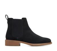 Clarks Cologne Arlo 2 Womens Chelsea Boots 38 EU Schwarzes Wildleder