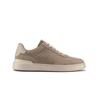 Clarks Herren Courtlite Run Sneaker, Grau (Nubuk), 42 EU