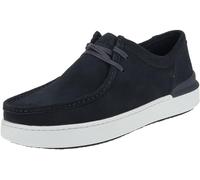 CLARKS® Veloursleder Sneaker, blau, 42.5 Navy
