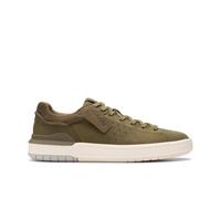 Clarks Shoes Courtlite2 Run Sportschuhe (Herstellerartikelnummer: 26181324-OliveNubuck-7.5)