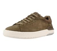 Clarks Originals Schnürschuh Courtlite2 Run Herren Leder Weiß Größe 43