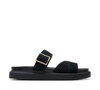 Clarks Shoes Aristella Mule Sandalen (Herstellerartikelnummer: 26181284-BlackSuede-5)