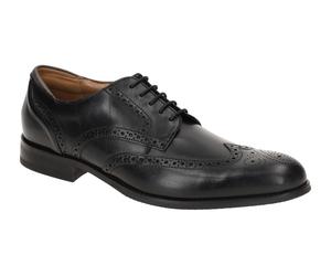 Clarks CRAFTARLO LIMIT 26171452 7 schwarz - elegante Halbschuhe und Schnürschuhe für Herren - Größe 40