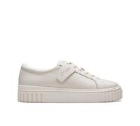 Clarks Damen 261778174 Sneaker, Off White Lea, 39.5 EU