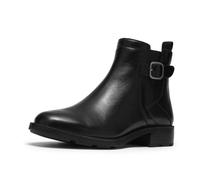 Clarks Damen Adalynn West, Schwarz Leder, 8 Wide