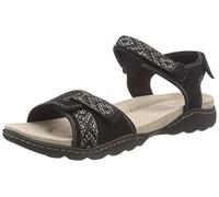 Clarks Damen Amanda Sprint Sport Sandal, Black SDE, 41 EU