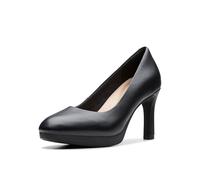 Clarks - - Damen Ambyr 2 Braley Schuhe, Kolorit Black Leather, Größe: 37 EU