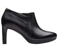 Clarks Damen Ambyr Hope Stiefelette, Black Leather, 35 EU