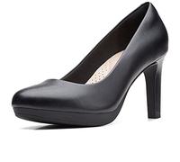Clarks Damen Ambyr Joy Pumps, Schwarz Leder, 35.5 EU