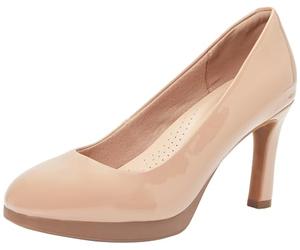 Clarks Damen Ambyr2 BraleyPump, Praline Patent, 39.5 EU