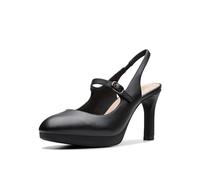 Clarks Damen Ambyr2 Grace Pumps, Schwarz Leder, 41 EU