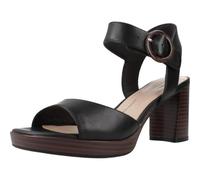 Clarks Damen Ambyrlyn Ruby Pump, Schwarzes Leder, 42 EU