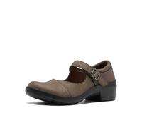 Clarks Damen Angie Jane, Schwarz Leder, 8.5