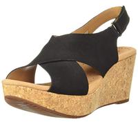 Clarks Damen Annadel Eirwyn Botte Oxford, Noir Nubuck, 36.5 EU